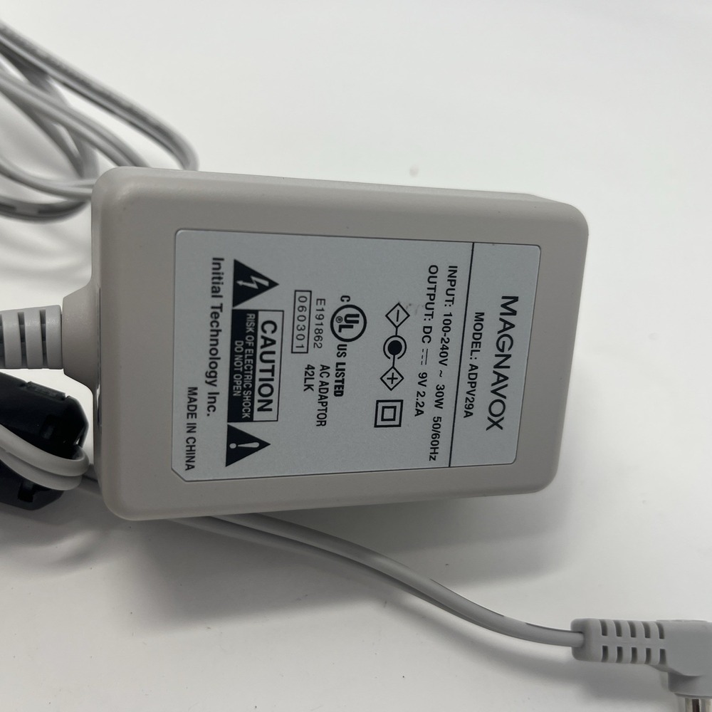 Magnavox ADPV29A Genuine AC Adapter Power Supply Input 100-240V‎ 30W 50/60hz OEM